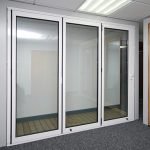 Aluminium FIRE RATED DOOR