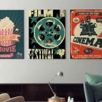 how to hang poster