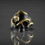 men’s skull ring