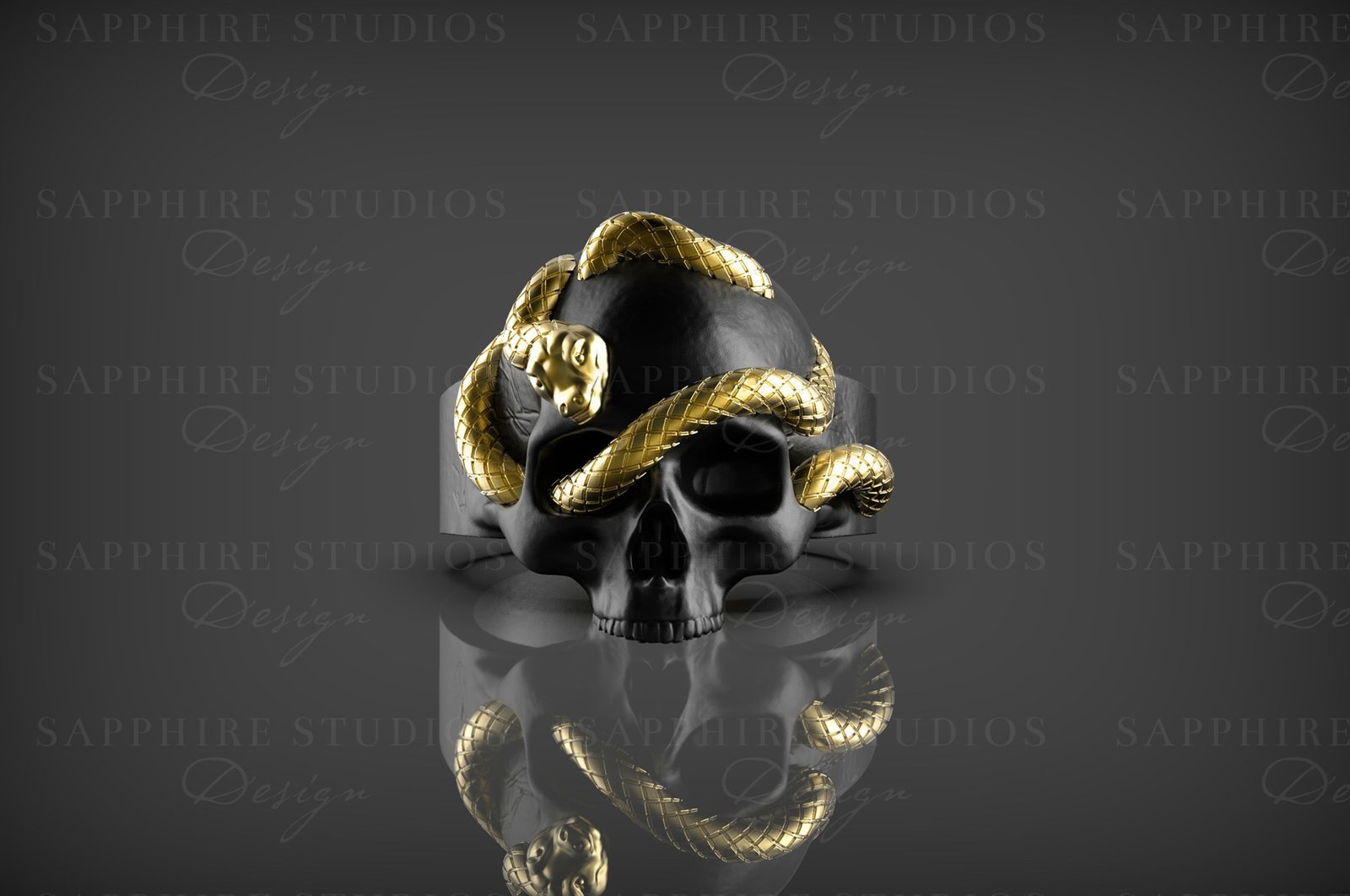 men’s skull ring