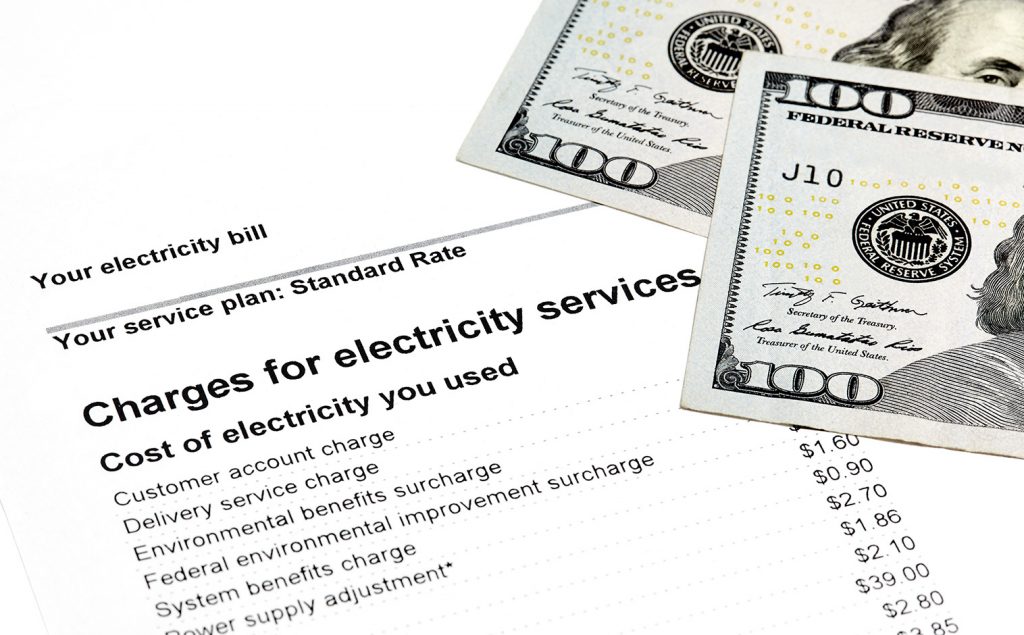 SRP electric bill