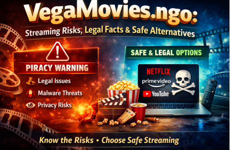 VegaMovies.ngo: Streaming Risks, Legal Facts & Safe Alternatives