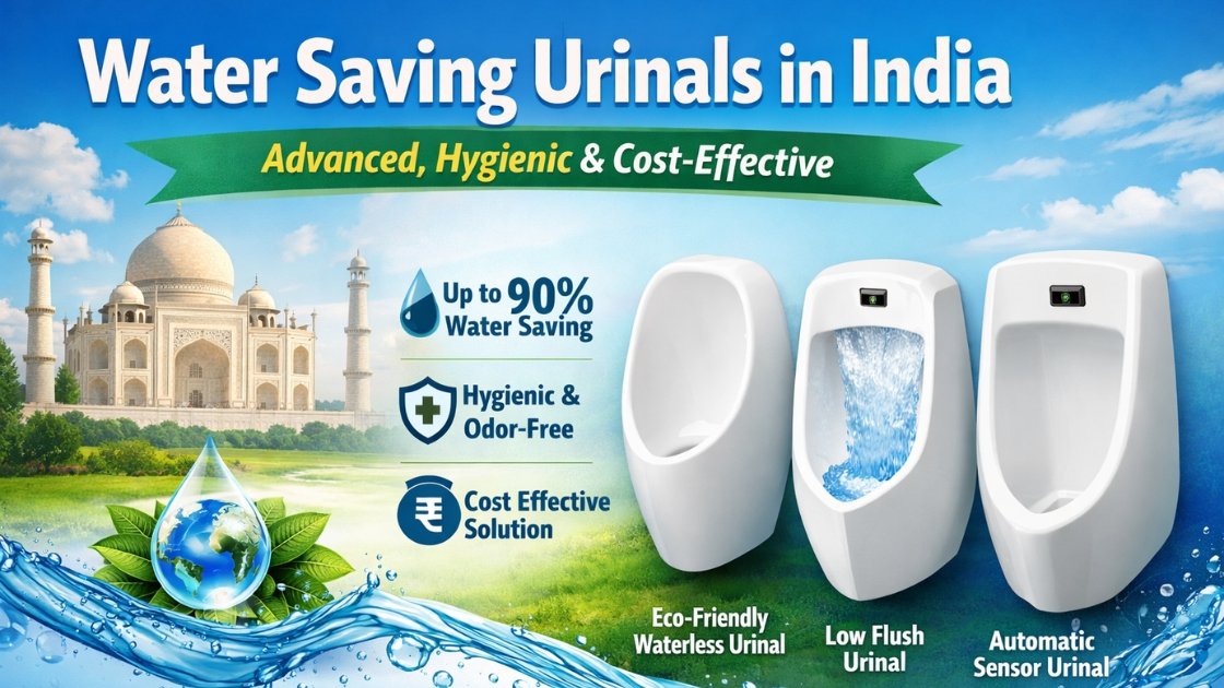 Water Saving Urinals in India – Advanced, Hygienic & Cost-Effective