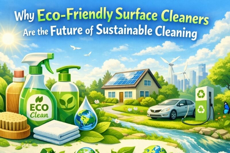 Why Eco-Friendly Surface Cleaners Are the Future of Sustainable Cleaning