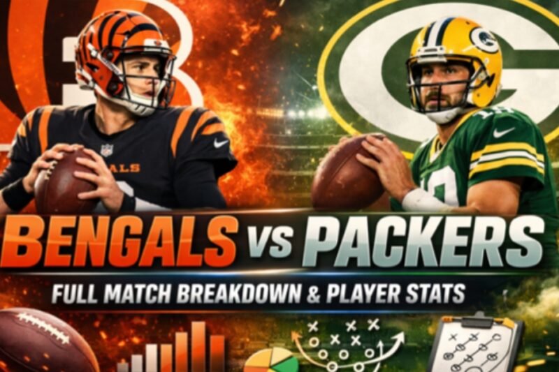 Bengals vs Green Bay Packers Player Stats – Full Match Breakdown