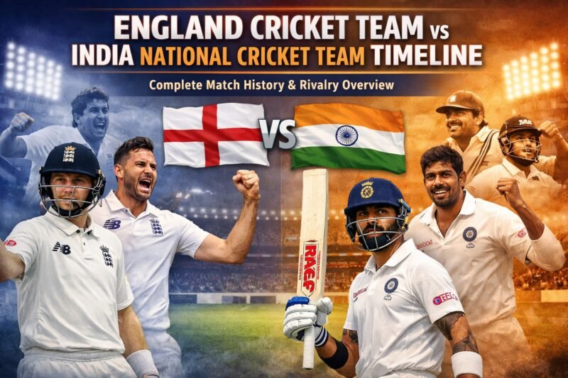 England Cricket Team vs India National Cricket Team Timeline: Complete Match History & Rivalry Overview