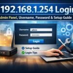 192.168.1.254 Router Login Step by Step Guide