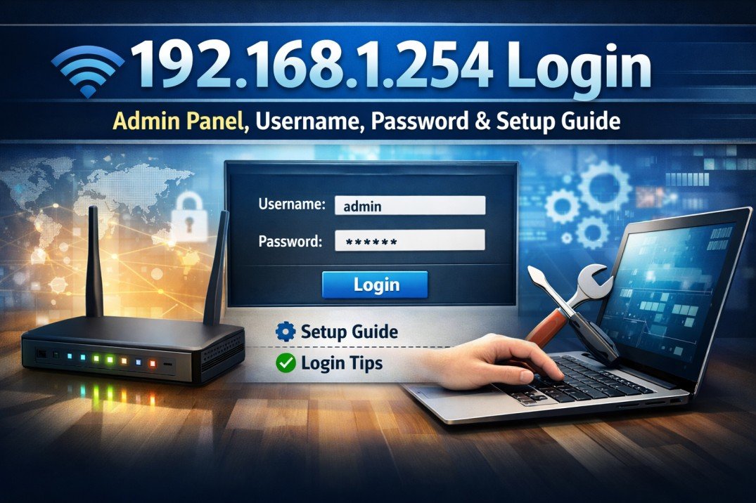 192.168.1.254 Router Login Step by Step Guide