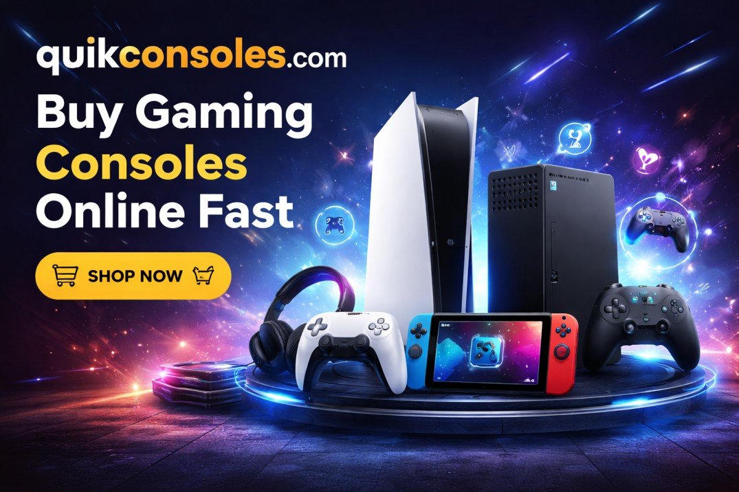 Quikconsoles.com – Buy Gaming Consoles Online | Fast Delivery & Best Prices