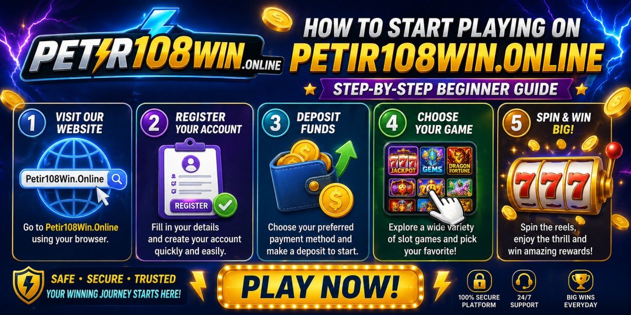 How to Start Playing on Petir108Win.Online (Step-by-Step Beginner Guide)