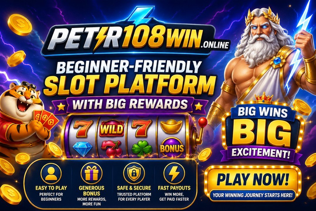 Petir108Win.Online – Beginner-Friendly Slot Platform with Big Rewards