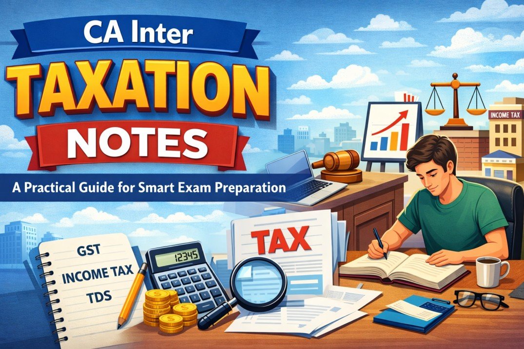 CA Inter Taxation Notes: A Practical Guide for Smart Exam Preparation