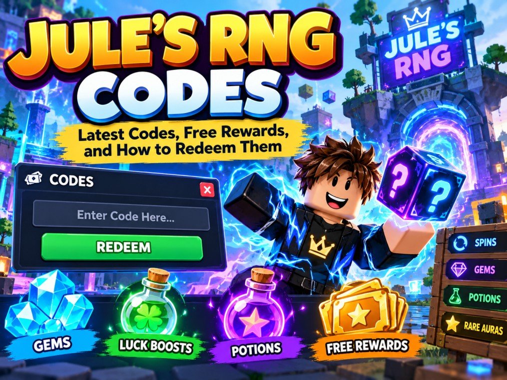 Jules RNG Codes (2026): Latest Codes and Free Rewards