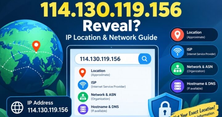 What Can 114.130.119.156 Reveal? IP Location & Network Guide