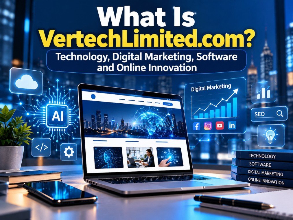 What Is VertechLimited.com? A Guide to Technology, Digital Marketing, Software, and Online Innovation